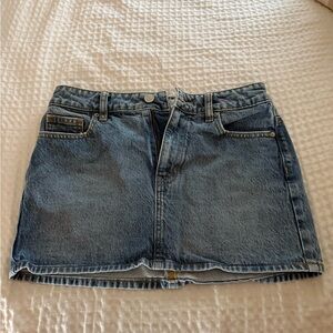 PacSun Blue Denim Mini Skirt